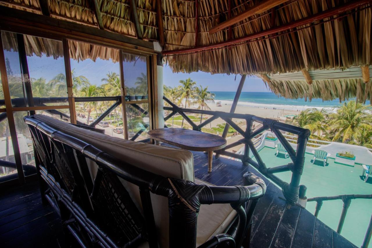 Hotel Bungalows Acuario ปูแอร์โตเอสกอนดิโด ภายนอก รูปภาพ