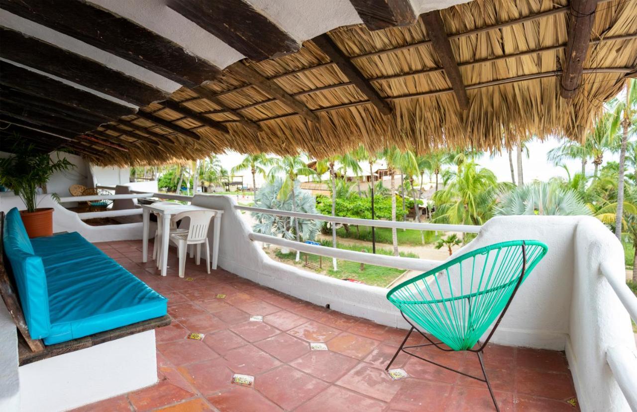 Hotel Bungalows Acuario ปูแอร์โตเอสกอนดิโด ภายนอก รูปภาพ