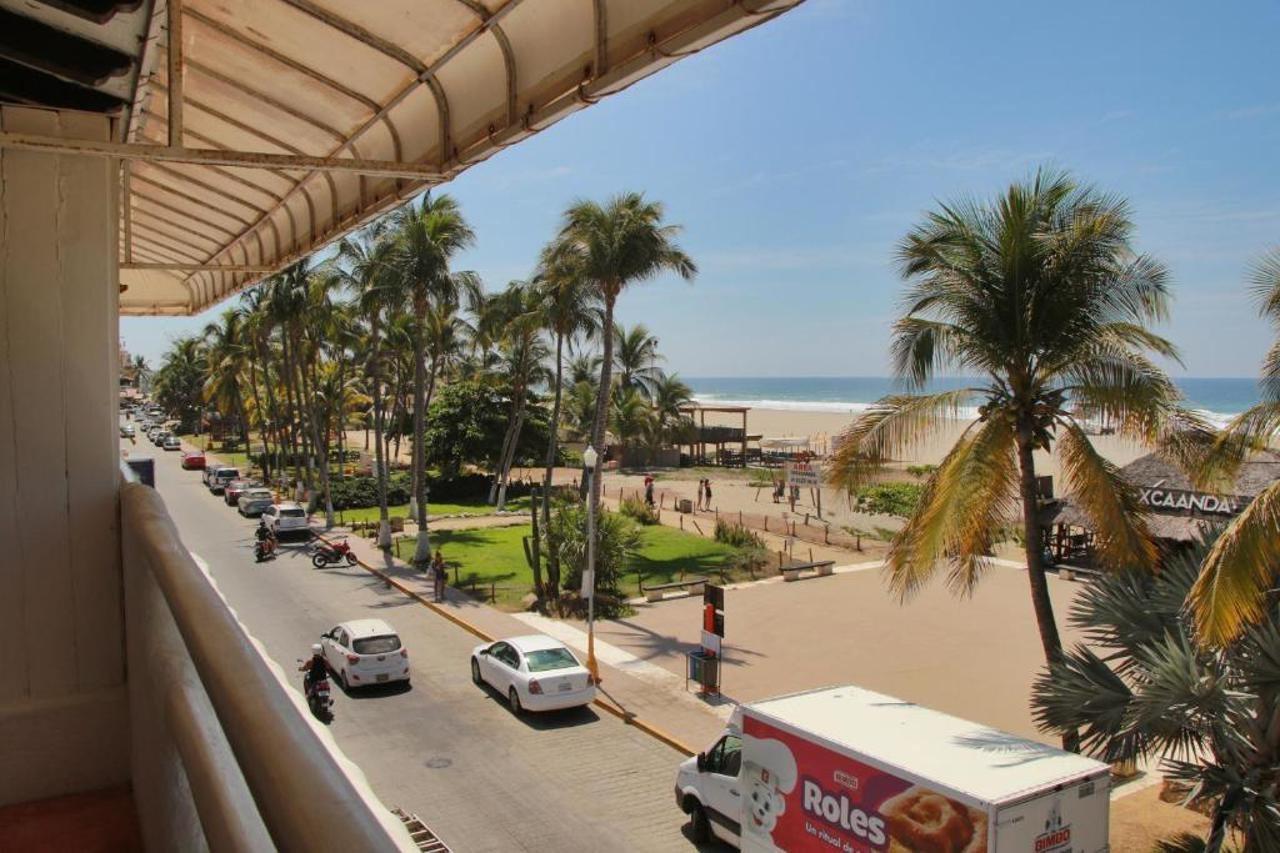 Hotel Bungalows Acuario ปูแอร์โตเอสกอนดิโด ภายนอก รูปภาพ