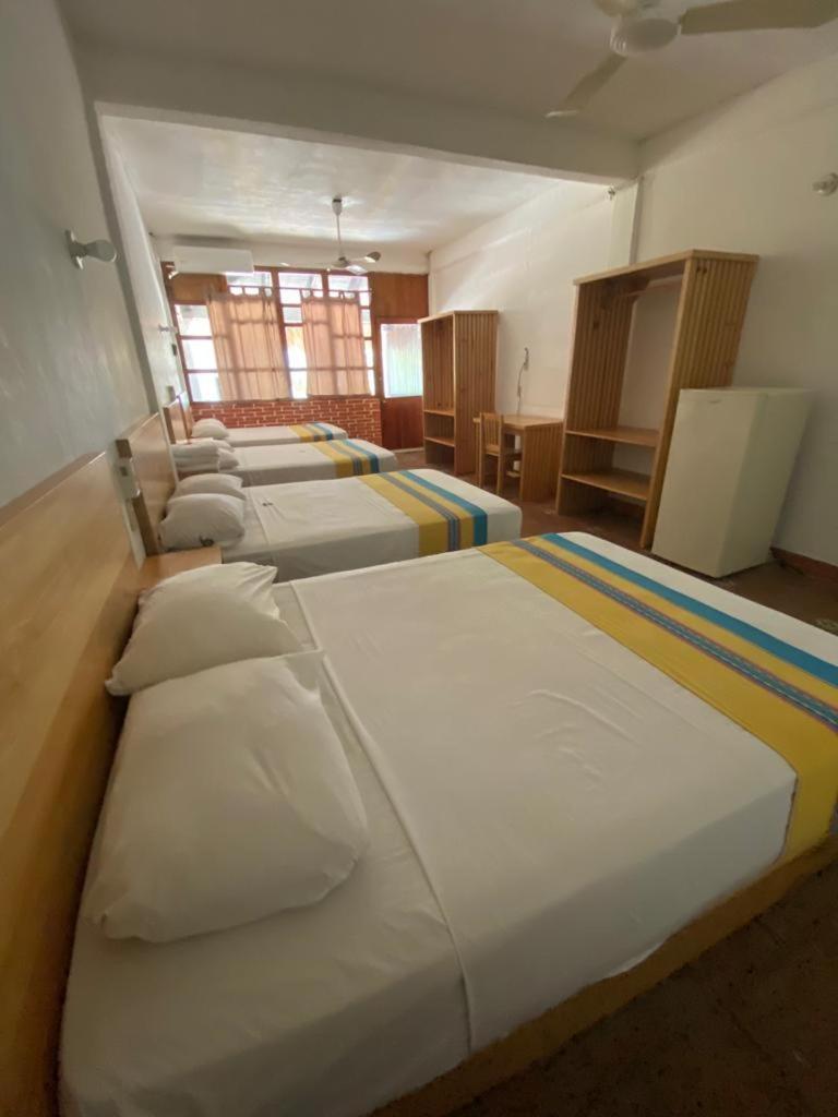 Hotel Bungalows Acuario ปูแอร์โตเอสกอนดิโด ภายนอก รูปภาพ